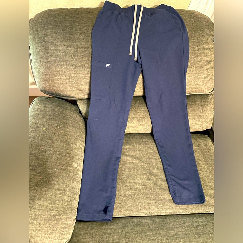 Fabletics ION scrub pants, Navy, XS TALL